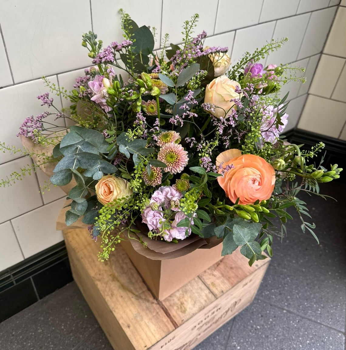 Buttercup Blush Mother's Day Bouquet