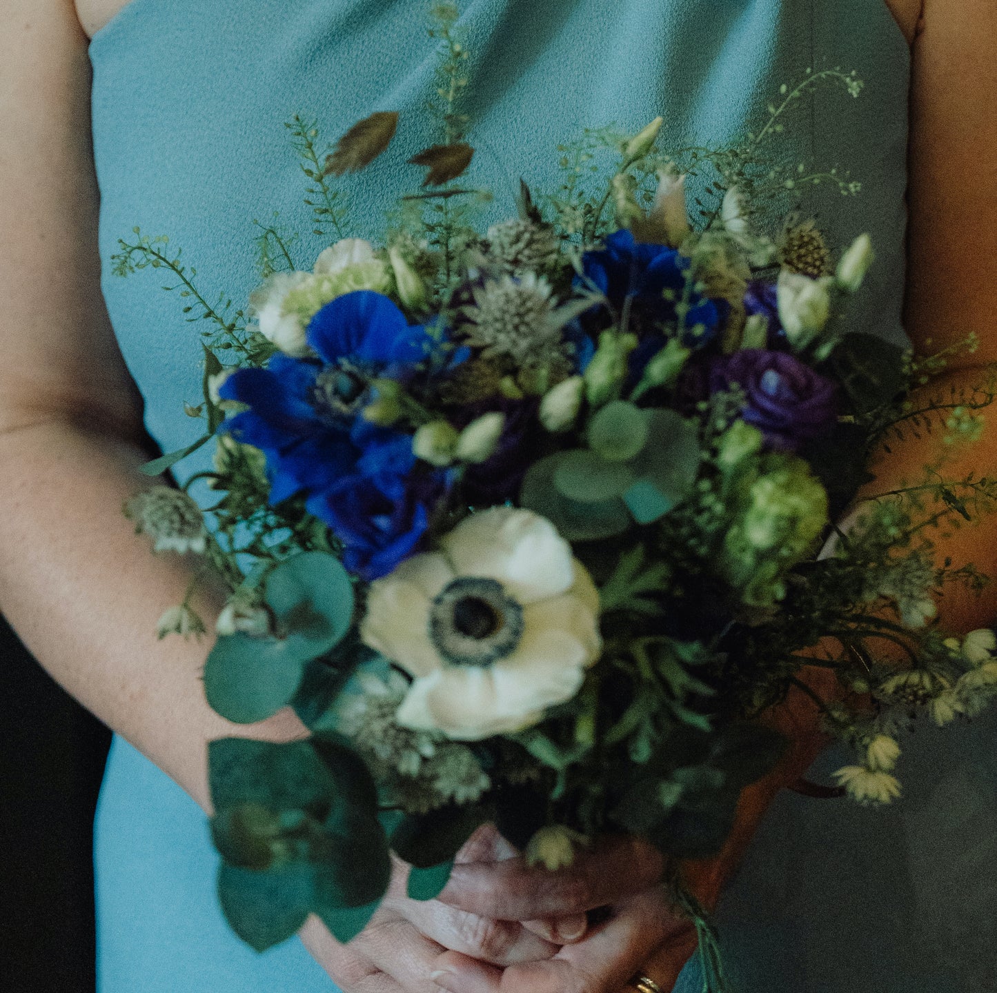 Bridal Bouquet Medium - Indigo