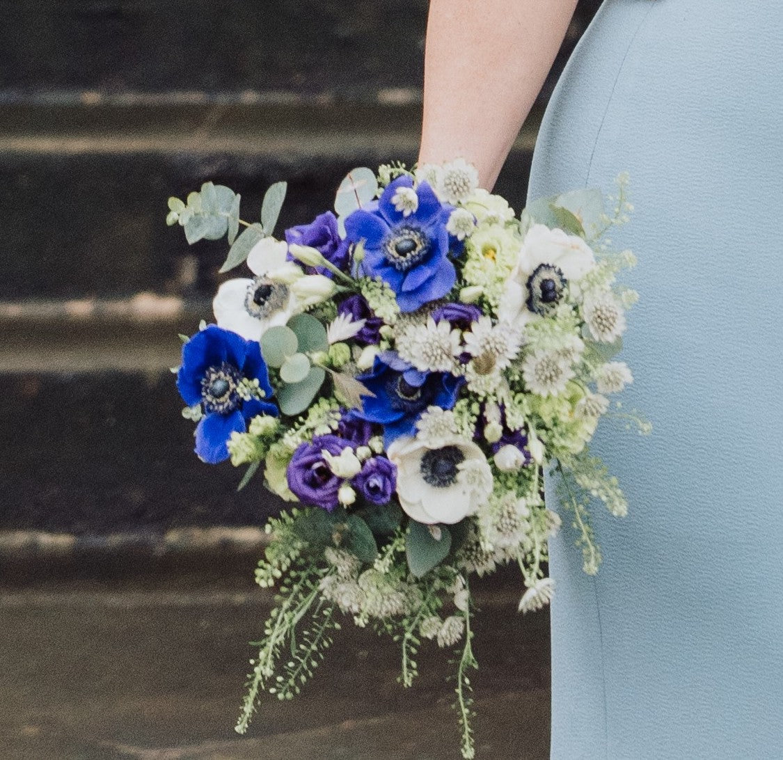 Bridal Bouquet Medium - Indigo