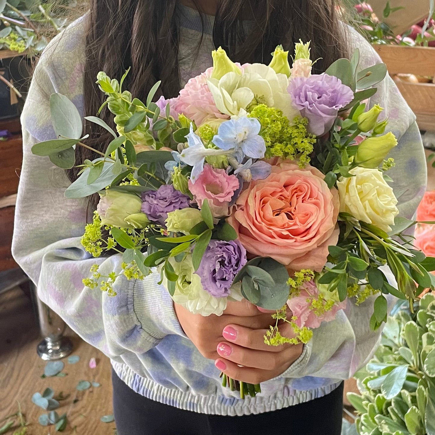 Bridal Bouquet Medium - Pastels