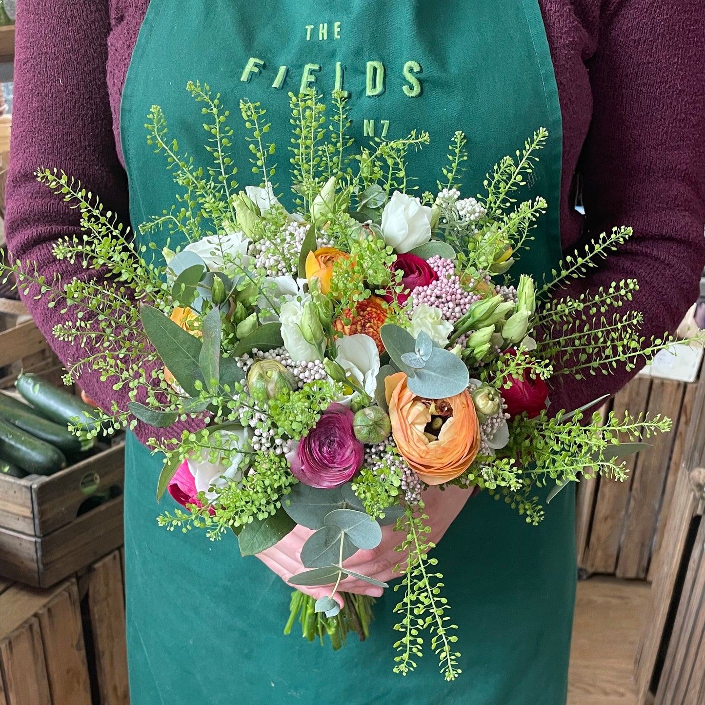 Bridal Bouquet - Apricot